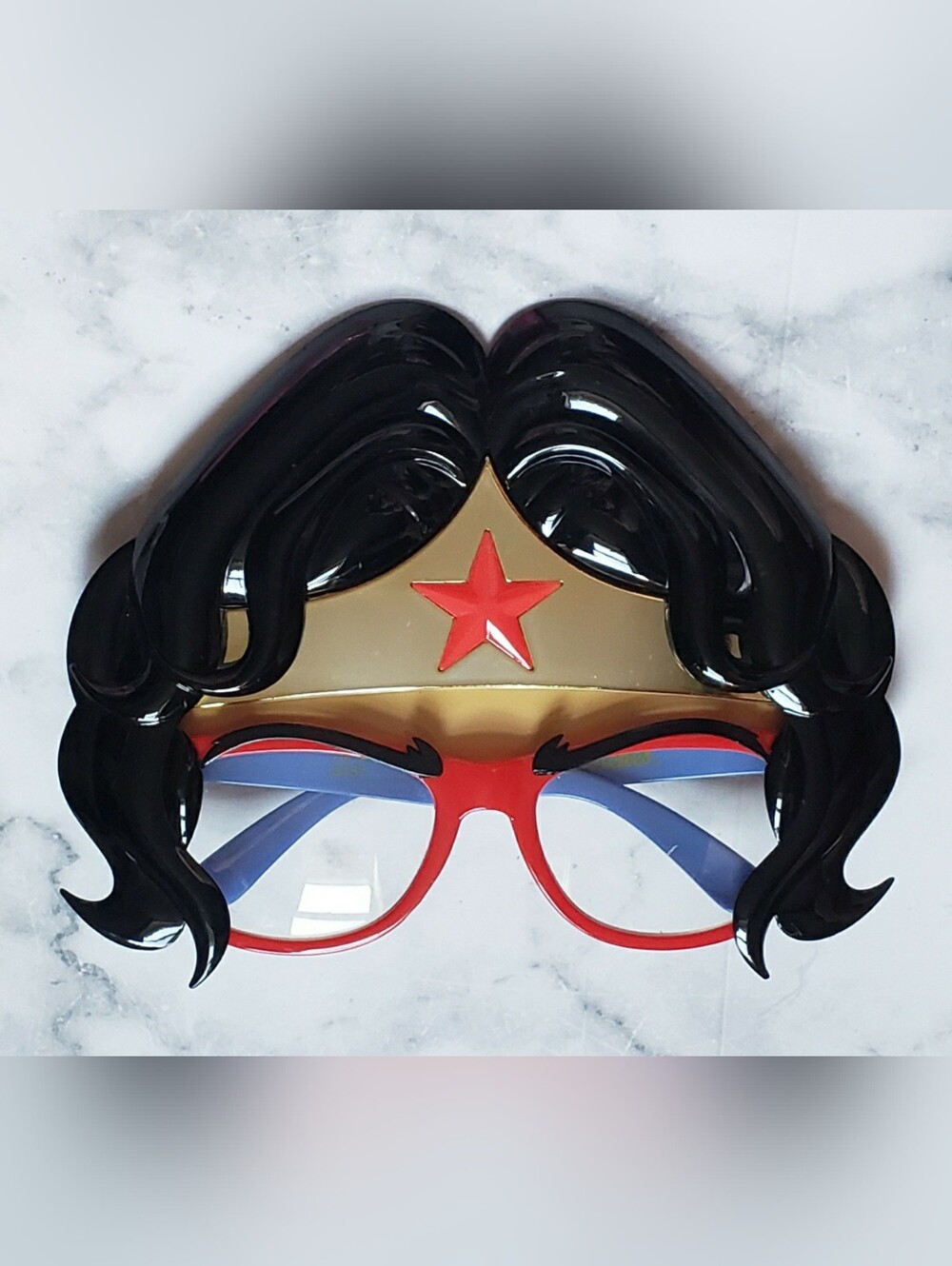 Wonder Woman Costume Sunglasses DC Comics Superhero Cosplay Halloween